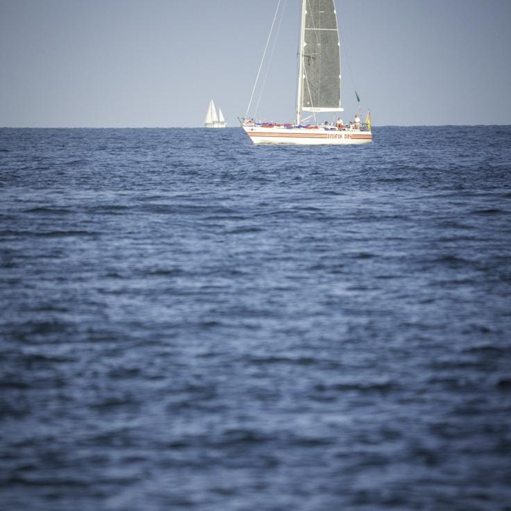 Yachting lifestyle moment